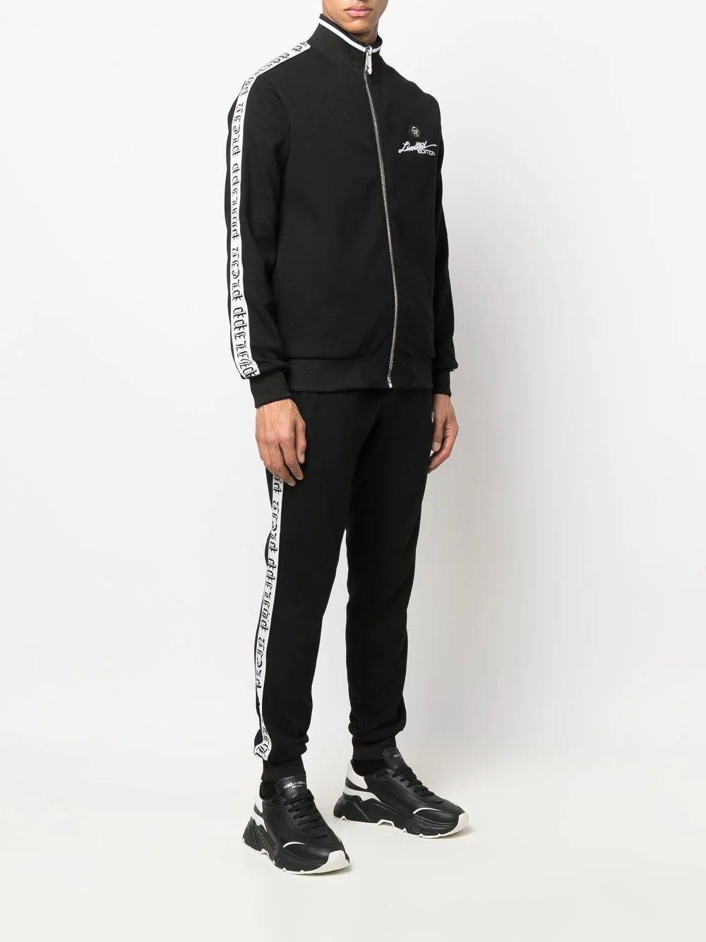 logo-print tracksuit - 4