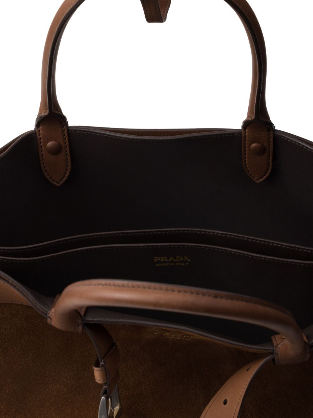 medium Prada Buckle tote bag - 7
