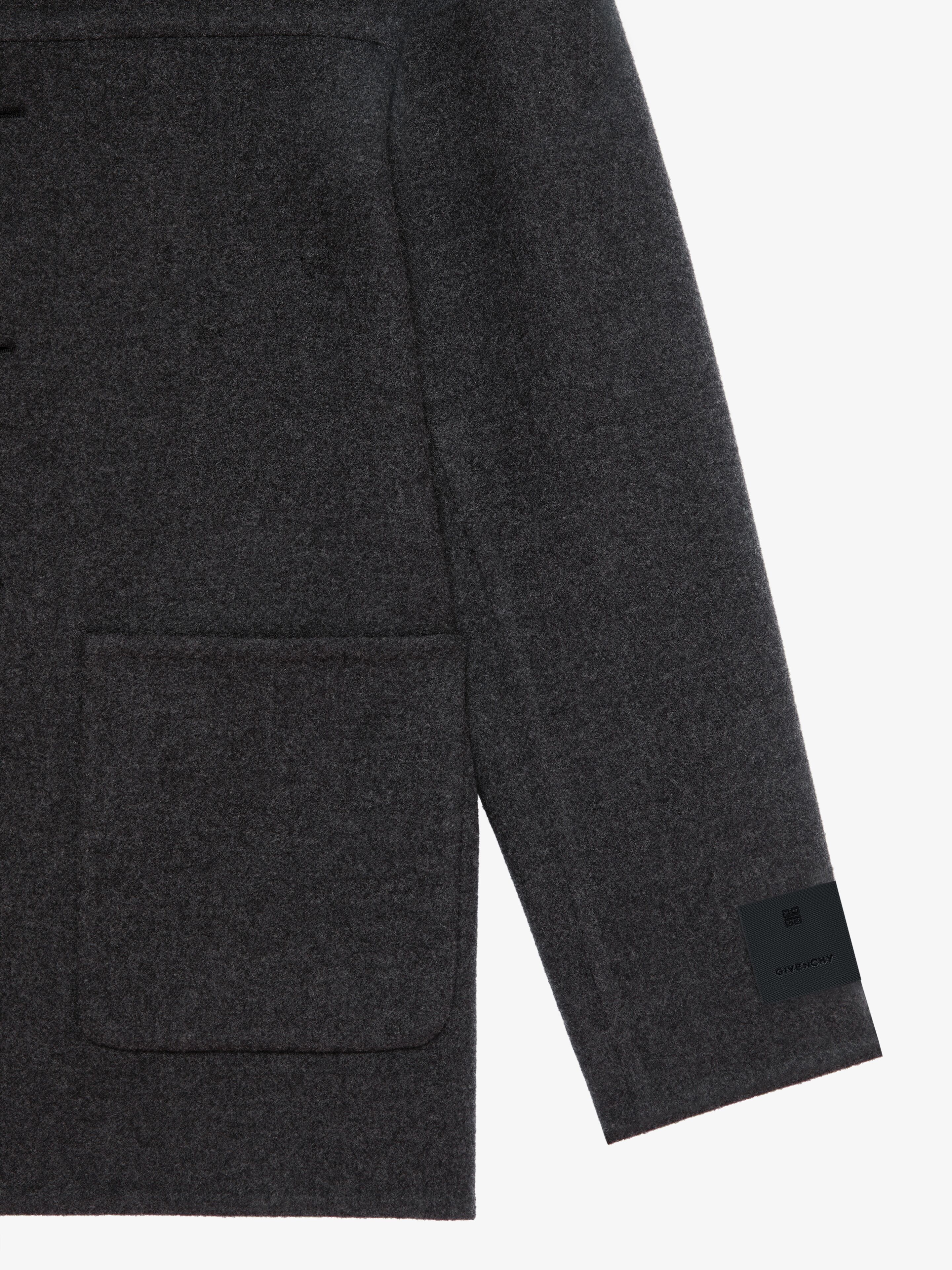 JACKET IN DOUBLE FACE WOOL AND CASHMERE - 6