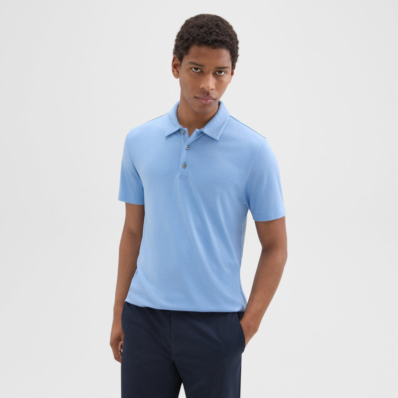 Bron Polo Shirt in Anemone Modal Jersey 2