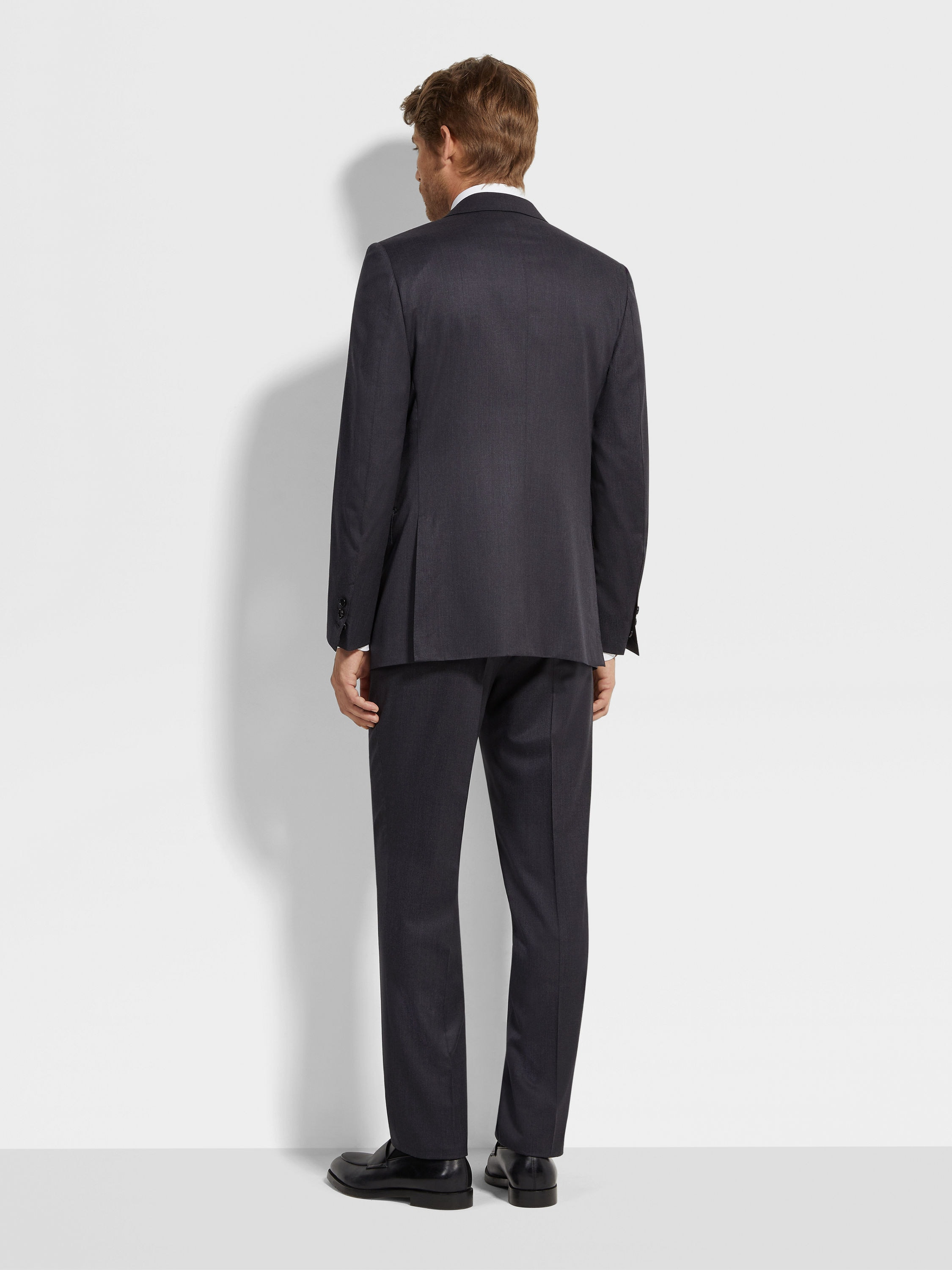 GREY CENTOVENTIMILA WOOL SUIT - 4