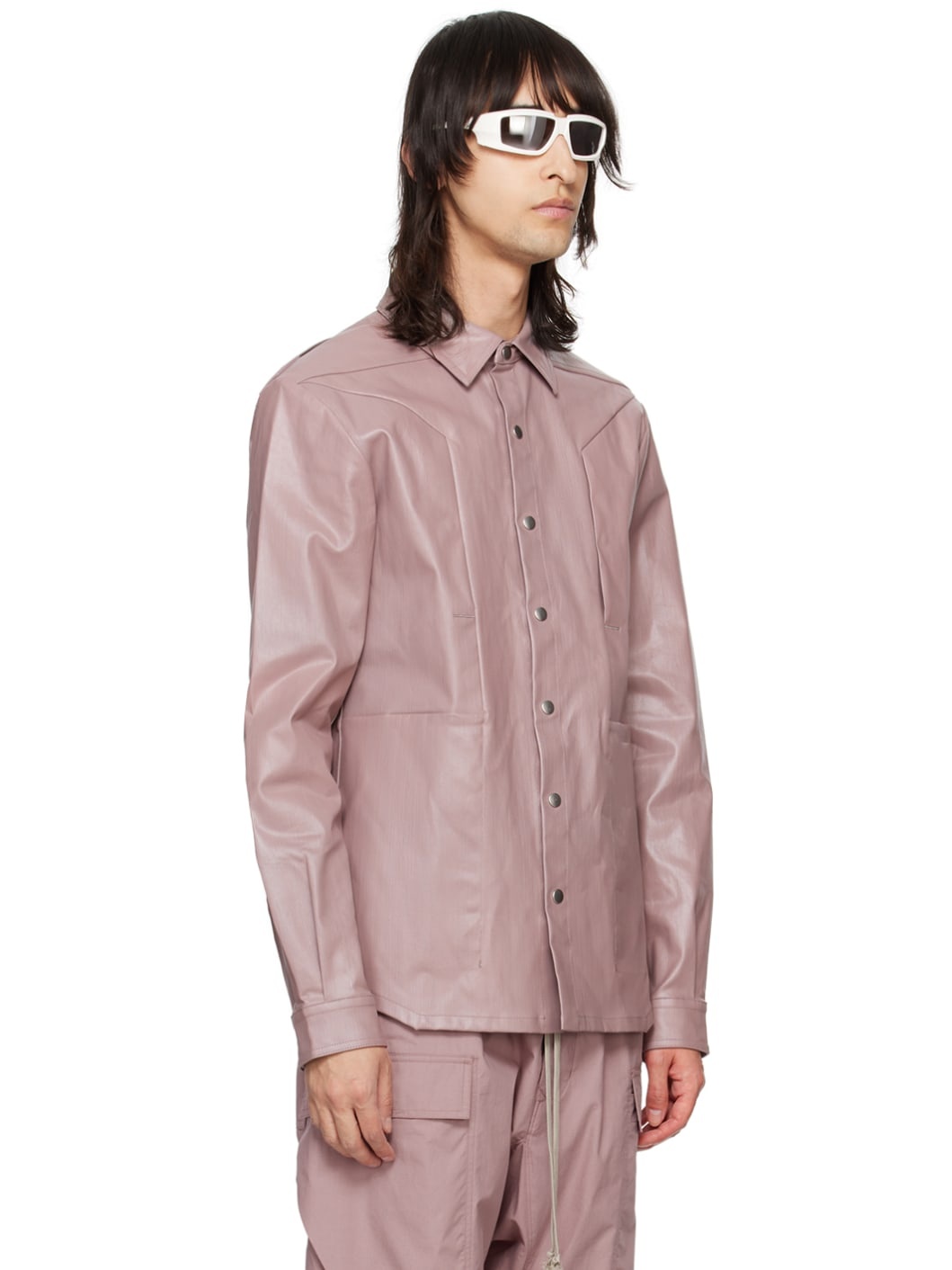 Pink Fogpocket Denim Shirt - 2