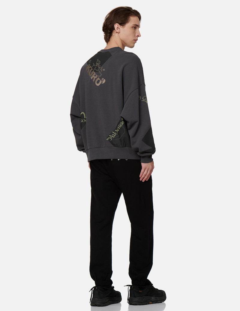 Quotation Mark Print Sweatshirt 3