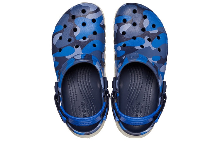 Crocs Duet Max II 2 Camo Redux Clog 'Navy Stucco' 209192-46K - 4