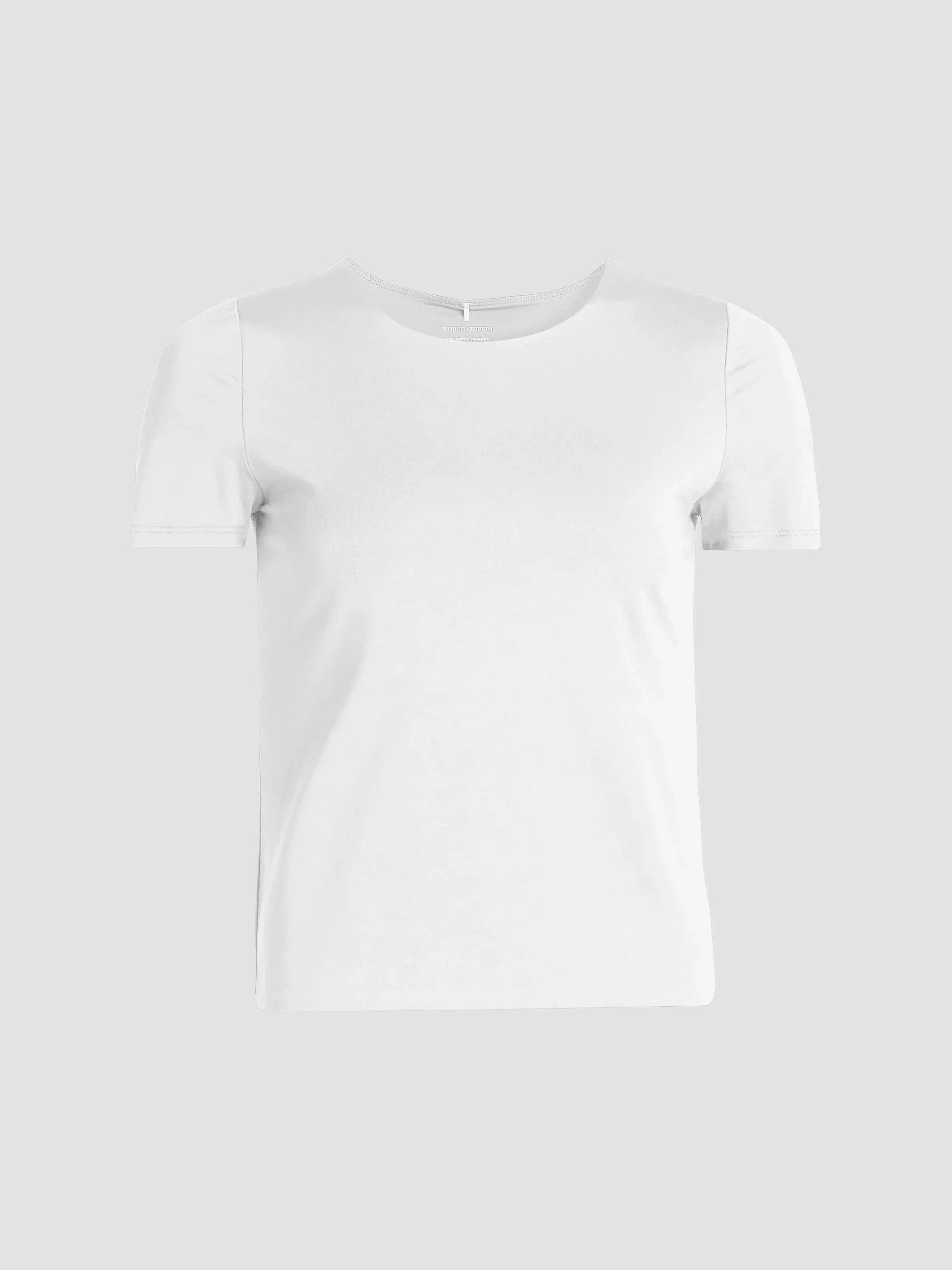 Women's Rhianna Matte Jersey T-Shirt - White - 1