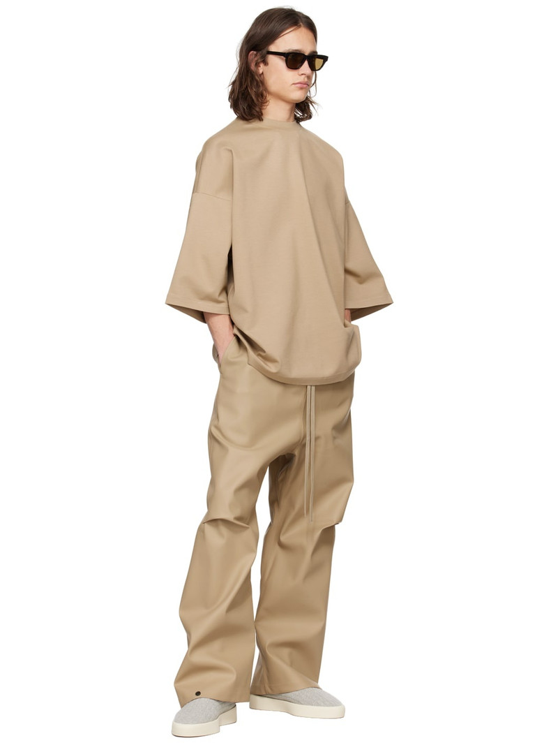 Fear of God Beige Pleated Trousers outlook