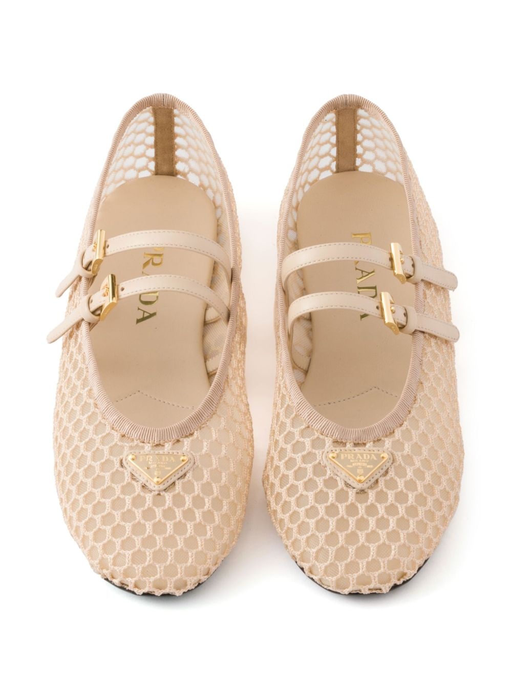 Mesh ballet flats - 4
