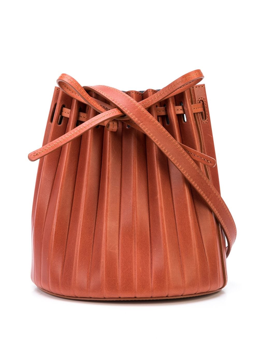 pleated bucket bag - 6