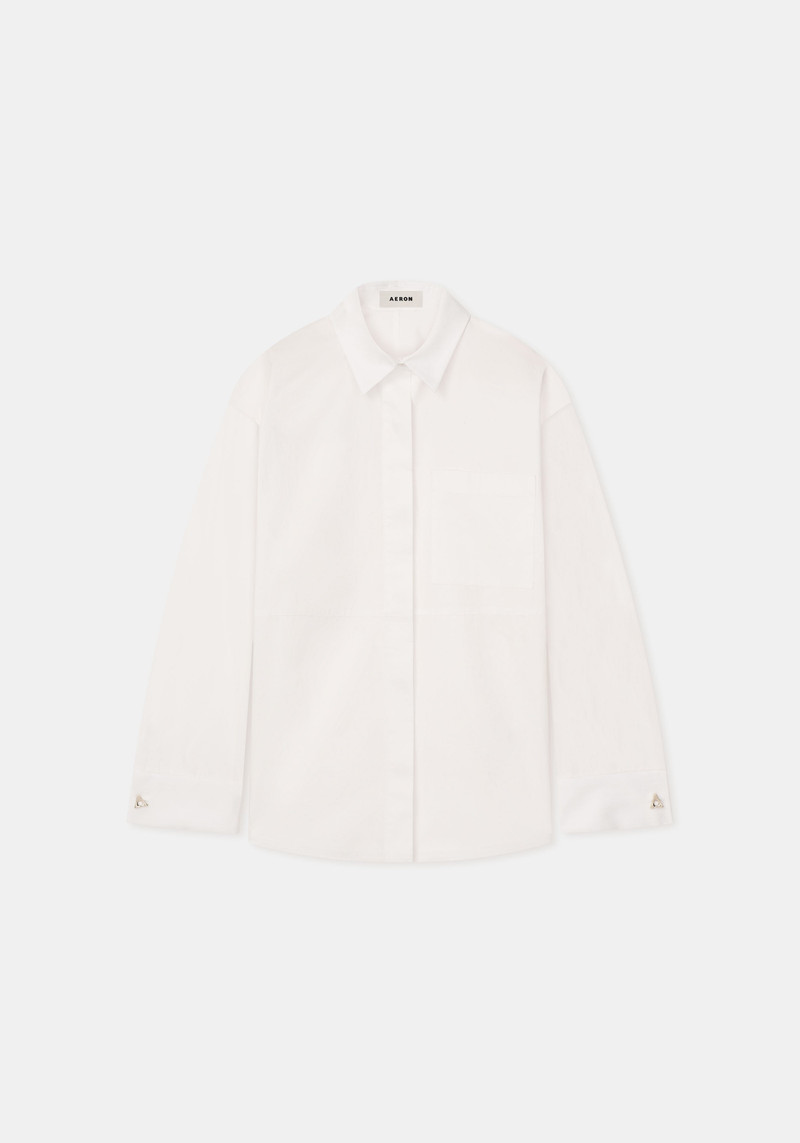 FRANCIS Oversized poplin shirt 5