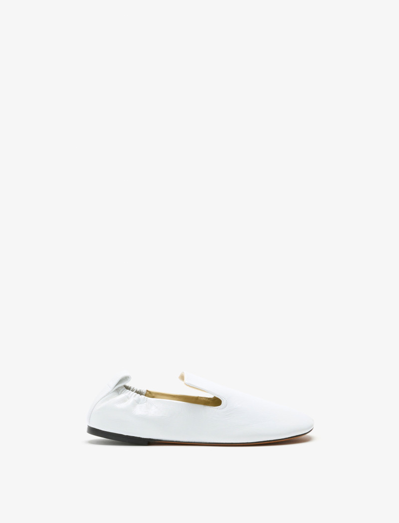 Glove Ruched Loafers in Slick Nappa - 1