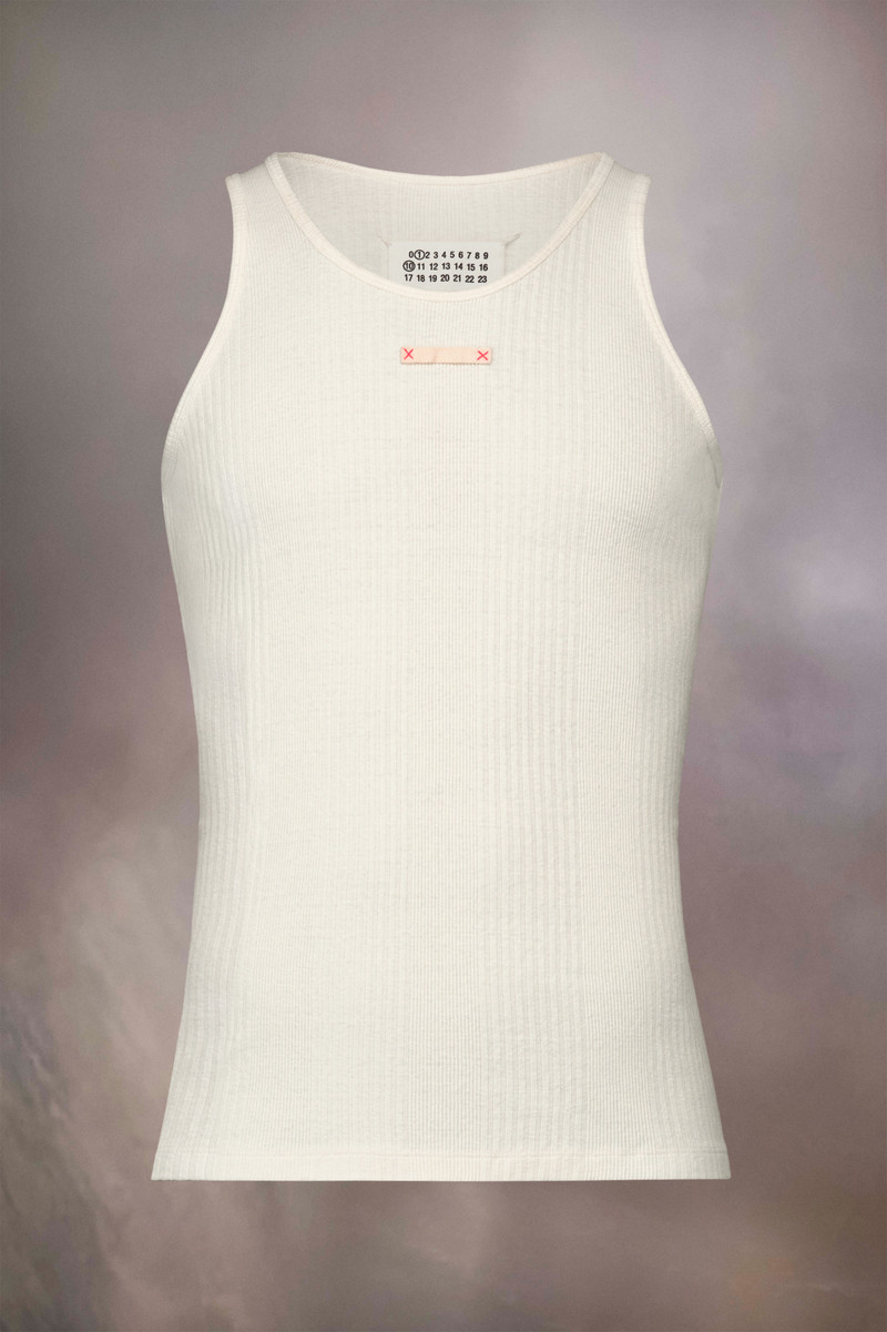 Fancy rib tank top - 1