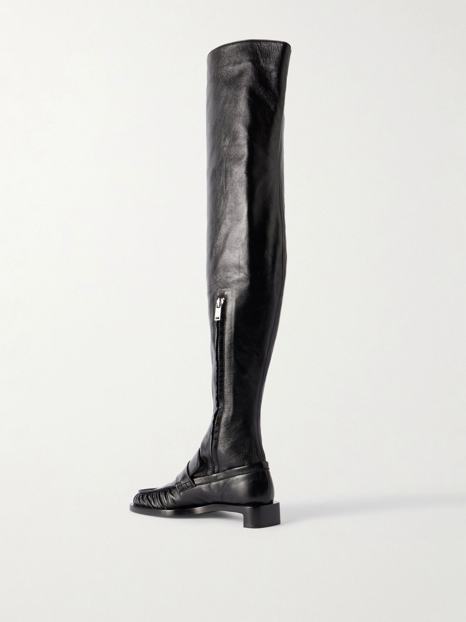 Leather boots Black - 3