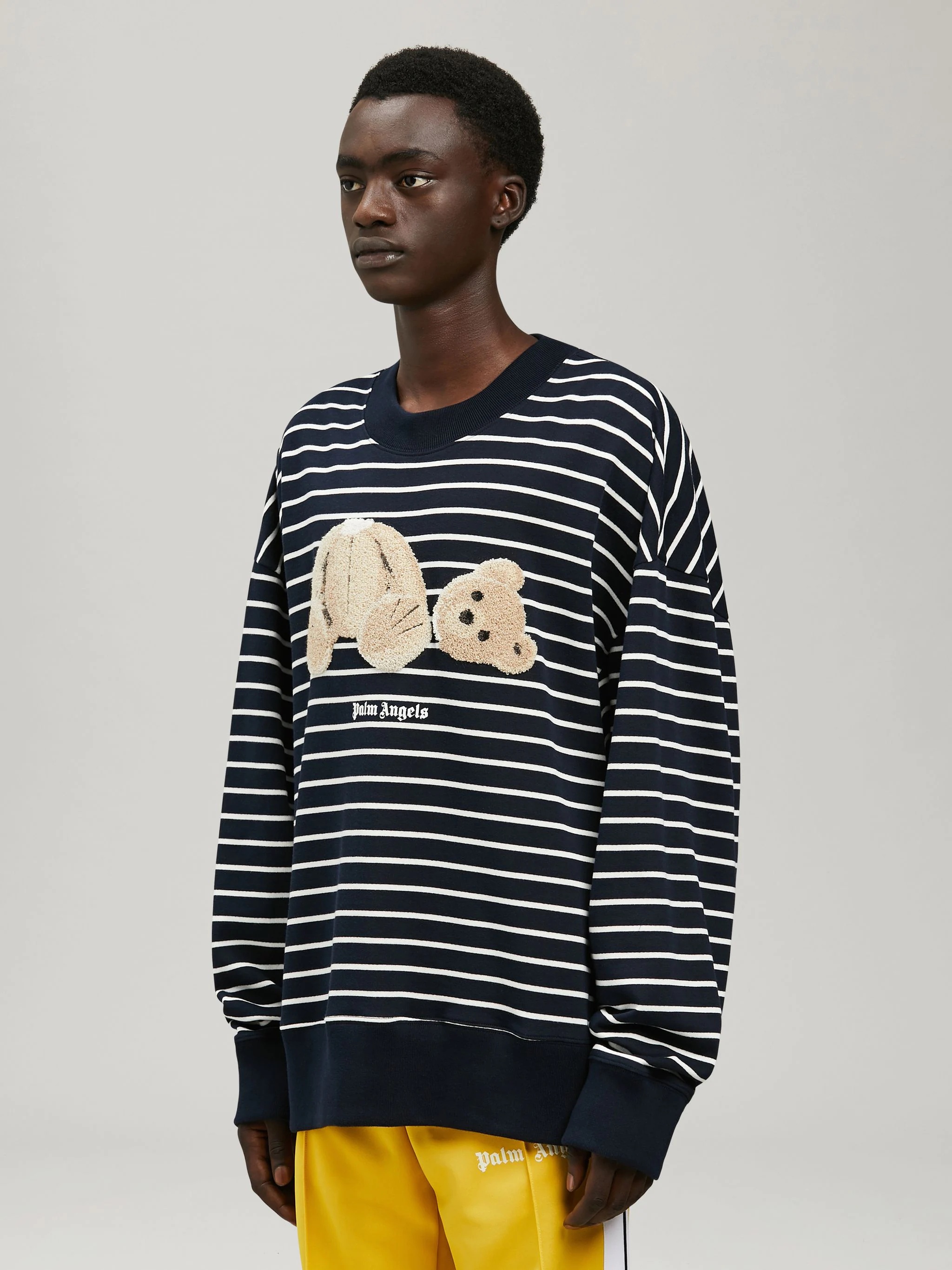 STRIPED BEAR SWEATSHIRT - 4