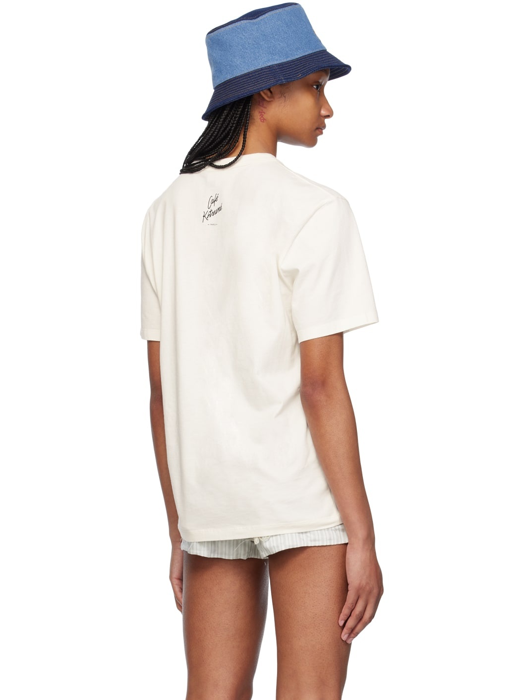 White Dressed Fox T-Shirt - 3