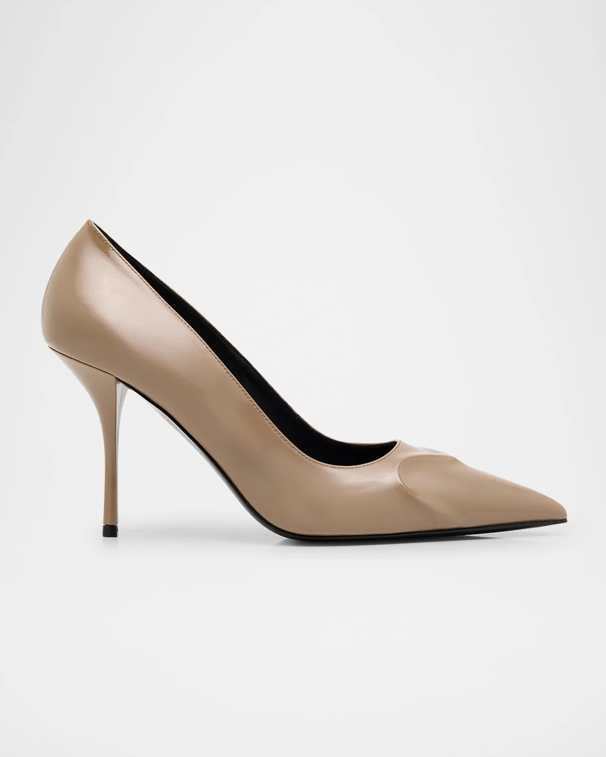 Patent Leather 3D Coeur Pumps - 1