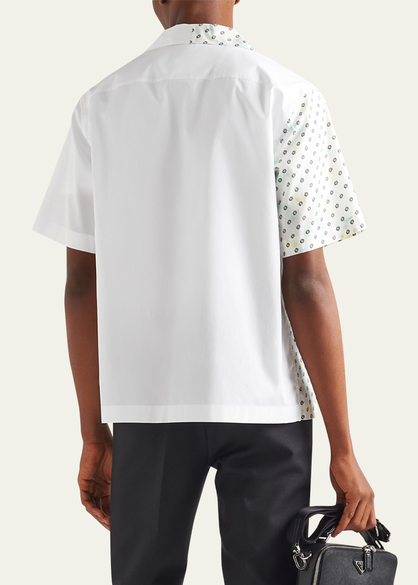 Men's Poplin Double Match Camp Shirt - 3