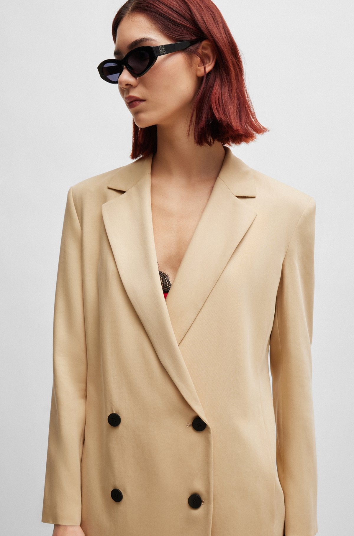 REGULAR-FIT JACKET WITH DOUBLE-BREASTED CLOSURE - 5