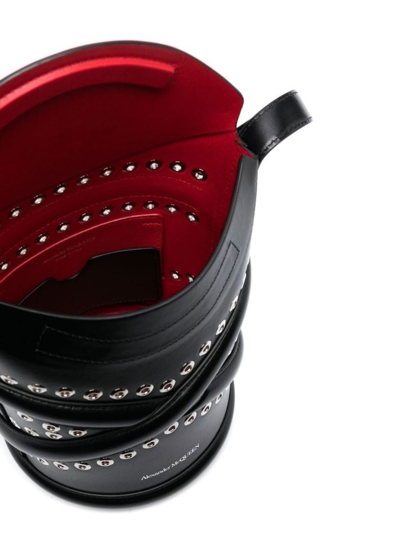 Lei studded bucket bag - 5