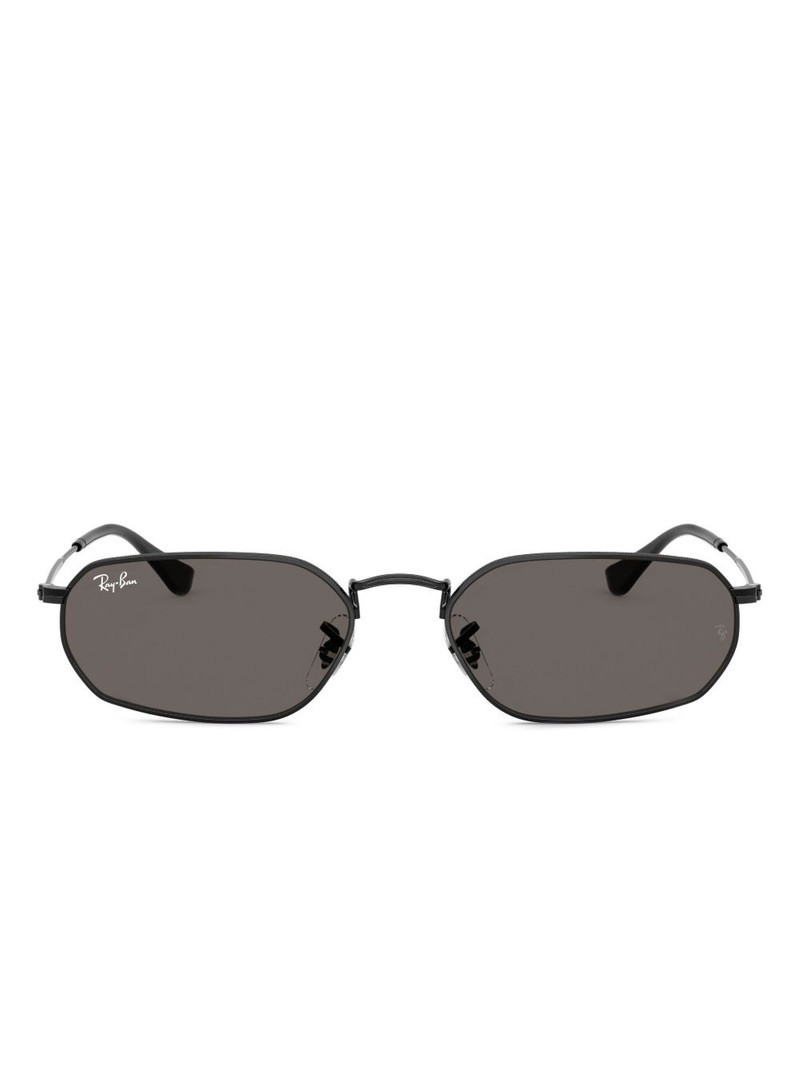 Jim geometric-frame sunglasses 1