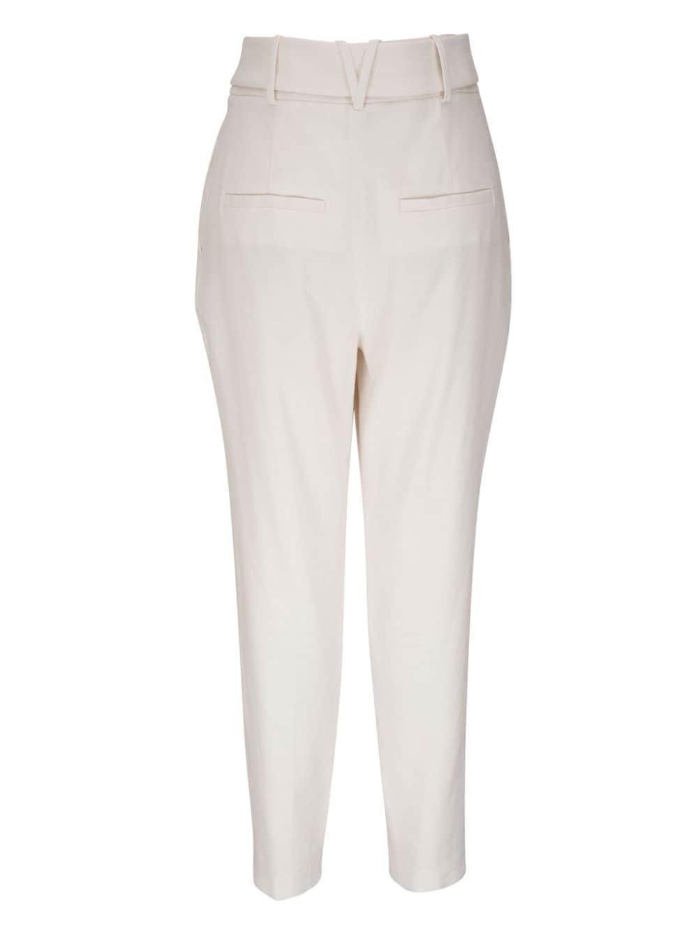 belted tapered trousers - 2