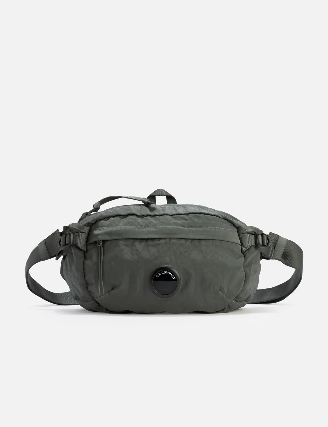 NYLON B LENS ZIPPED WAIST BAG - 1