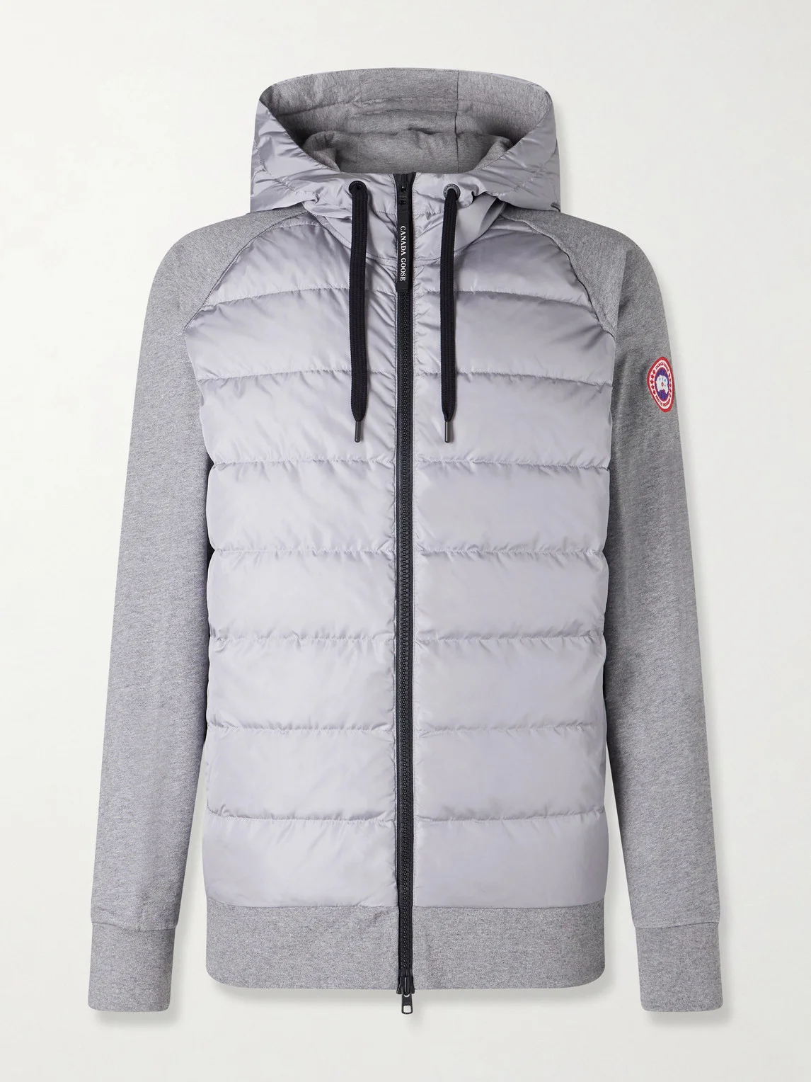 HyBridge Huron Quilted Shell and Cotton-Jersey Down Jacket - 1