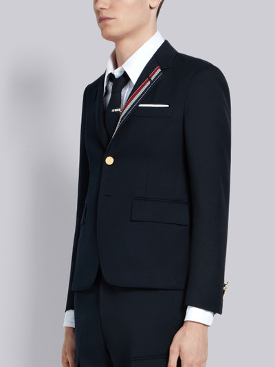 Thom Browne Rwb Stripe High Armhole Sport Coat outlook