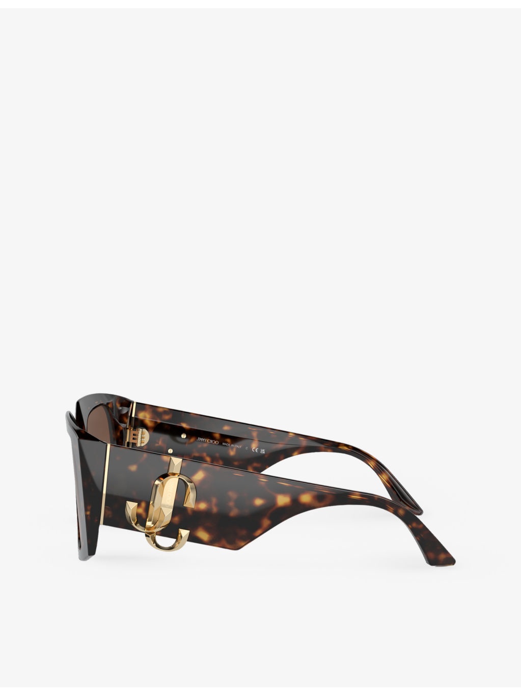 JC5006U square-frame tortoiseshell acetate sunglasses - 3