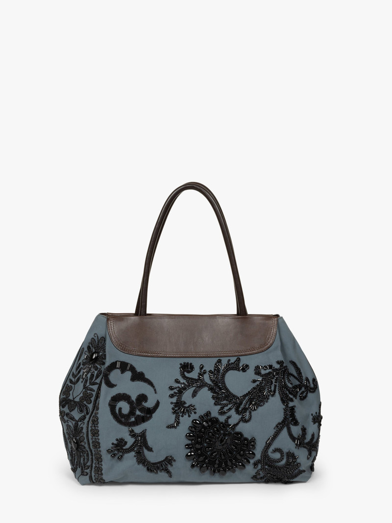 EMBROIDERED SHOULDER BAG 1