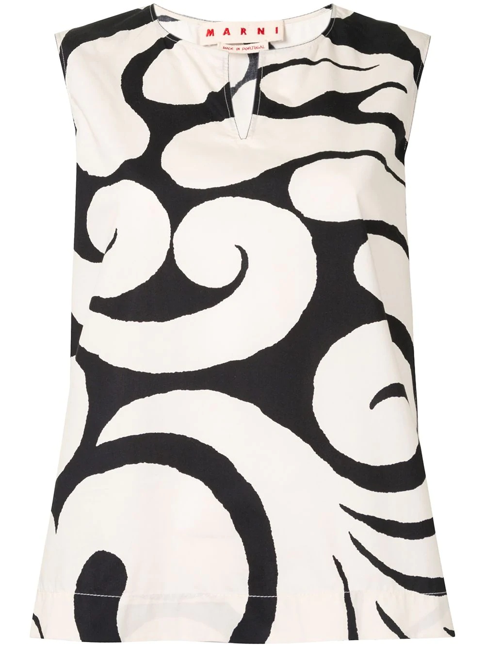 abstract print top - 1