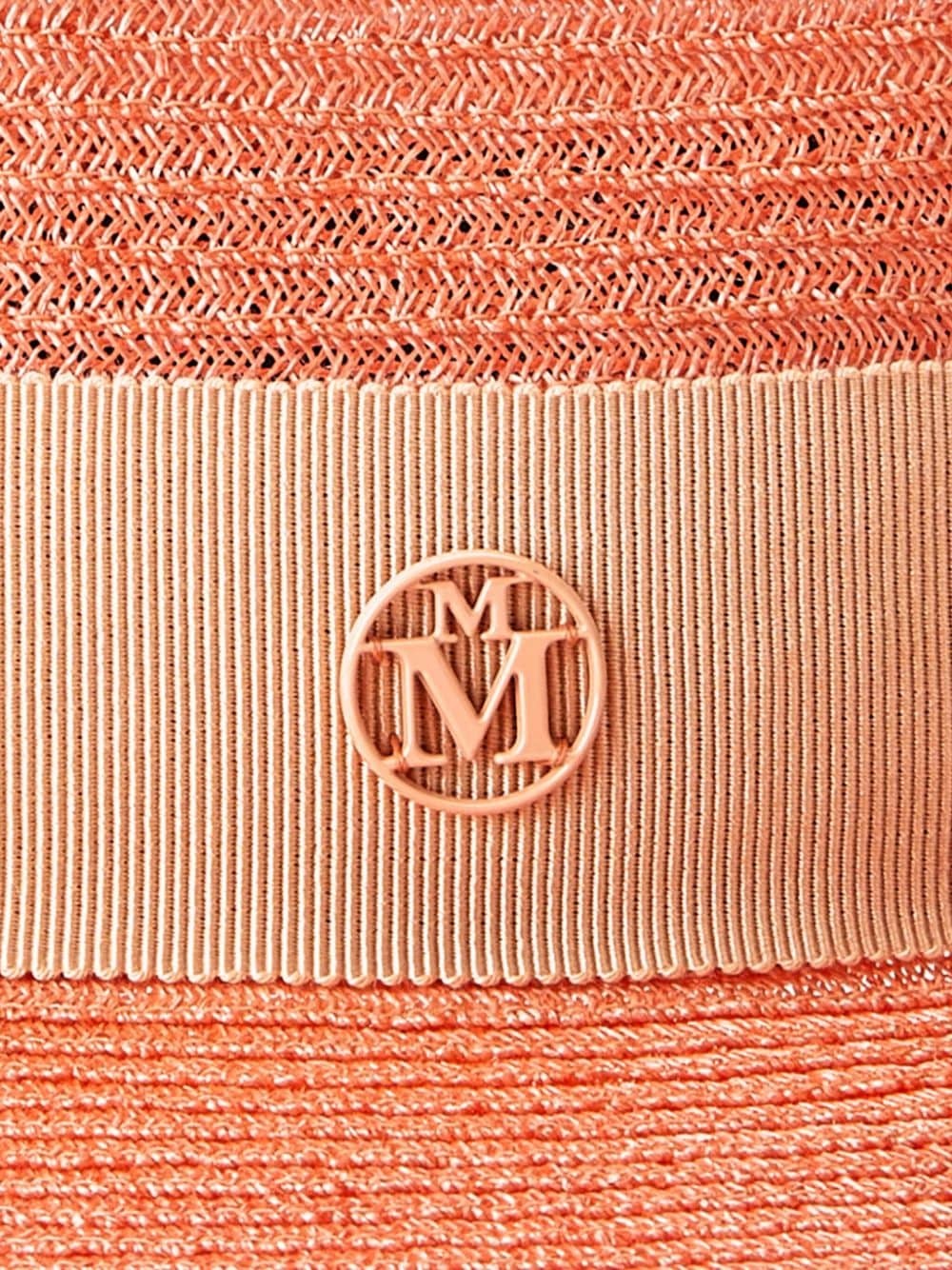 Virginie straw fedora hat - 2