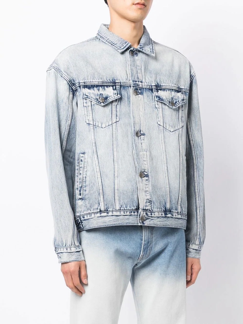 Oh G faded denim jacket - 3