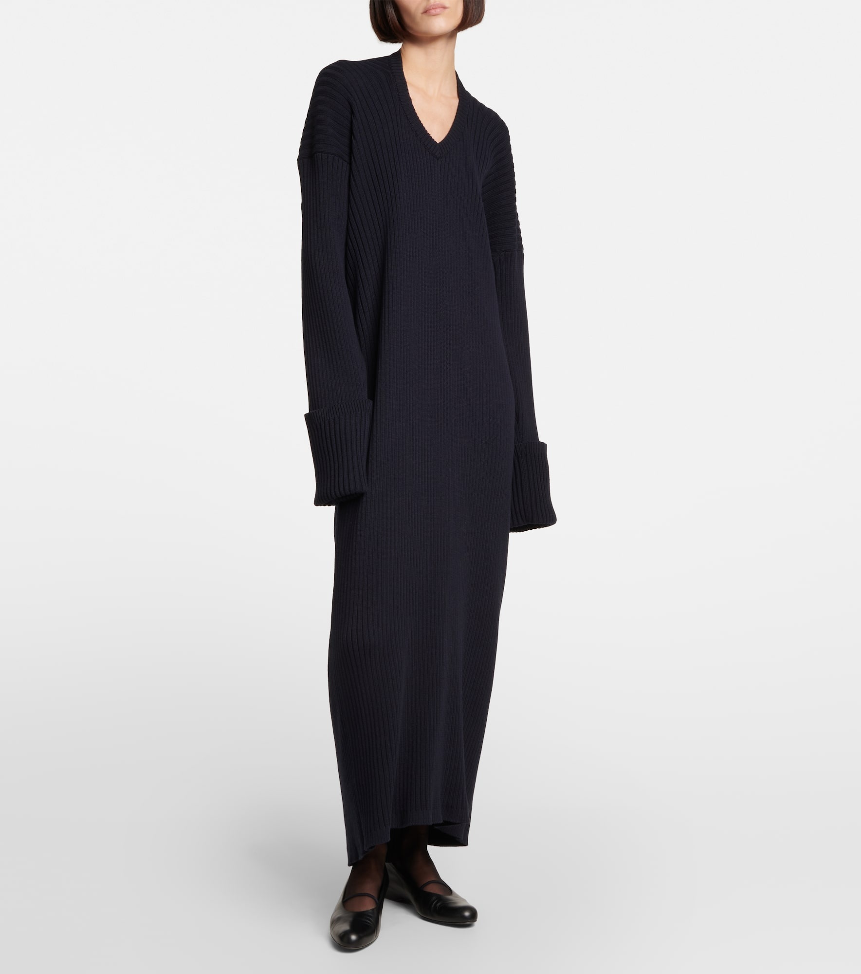 Elodie knitted cotton maxi dress - 2