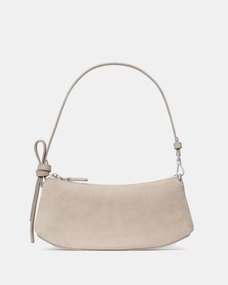 Loop Suede Pochette Bag - 1