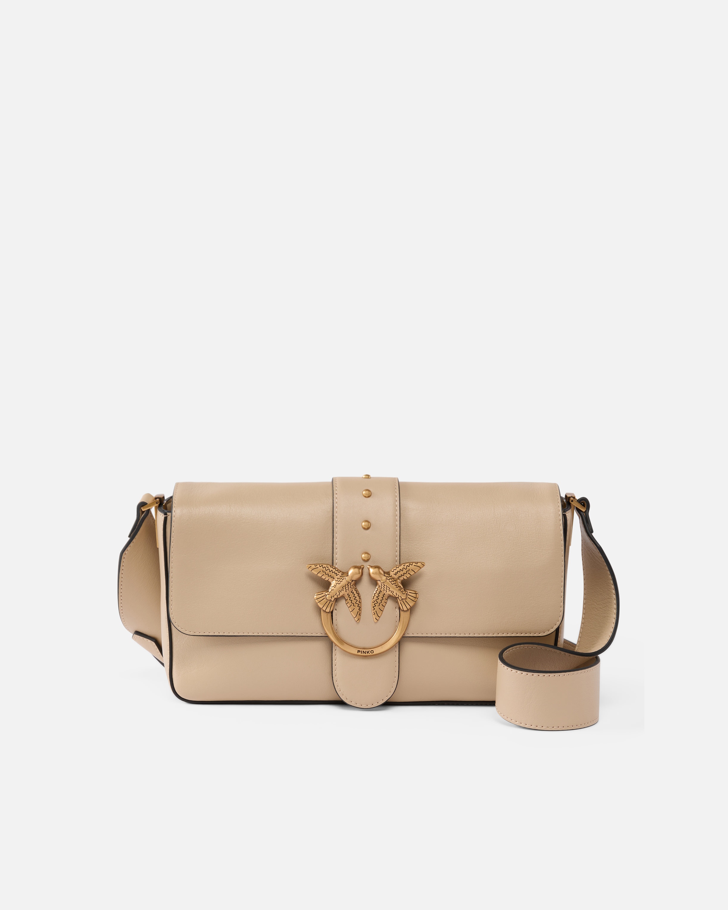 SOFT LEATHER LOVE BAG LARGE SHOULDER BAG - 1