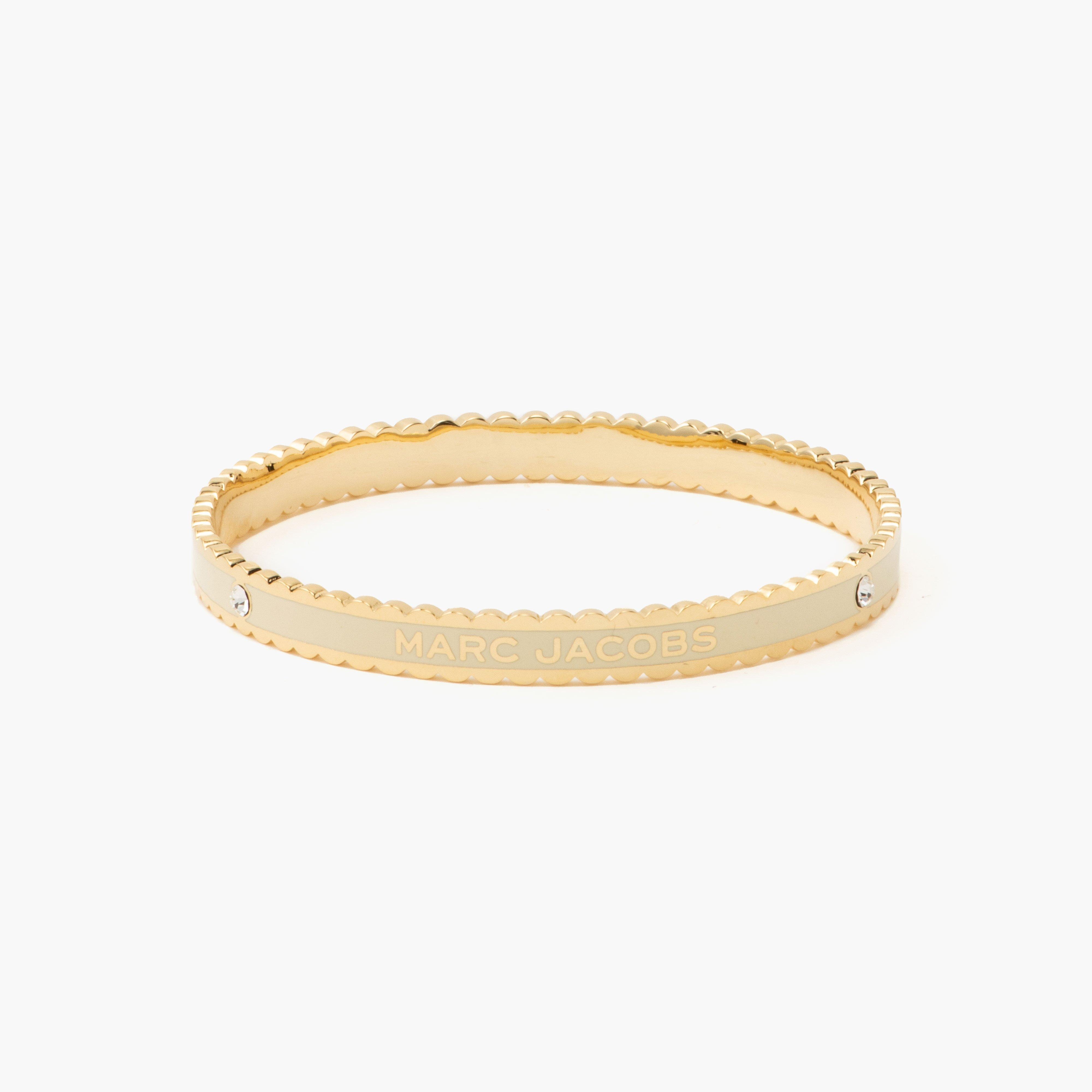 THE MEDALLION SCALLOPED BANGLE - 1