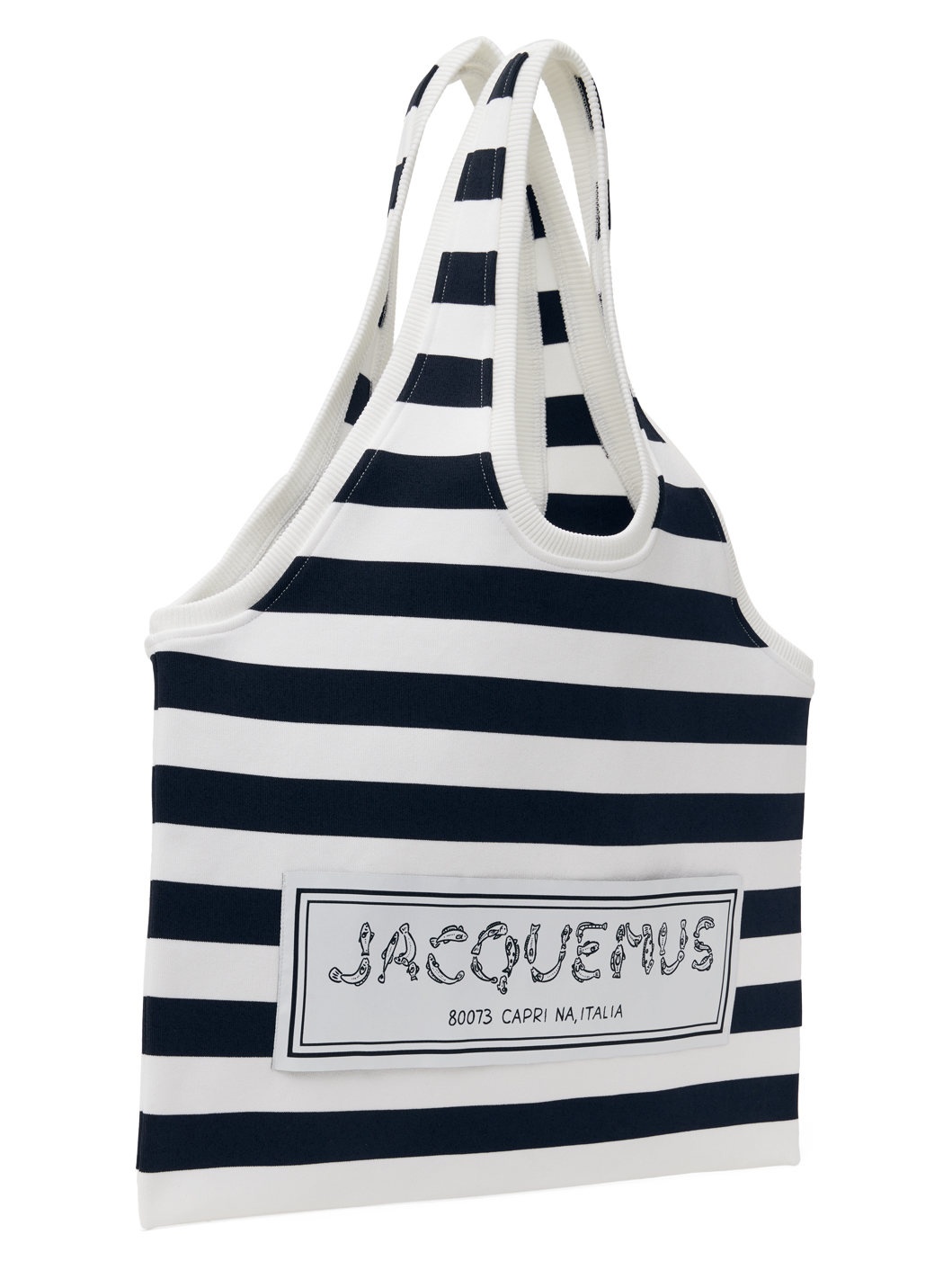 Navy & White La Casa 'Le sac Marcel' Tote - 2