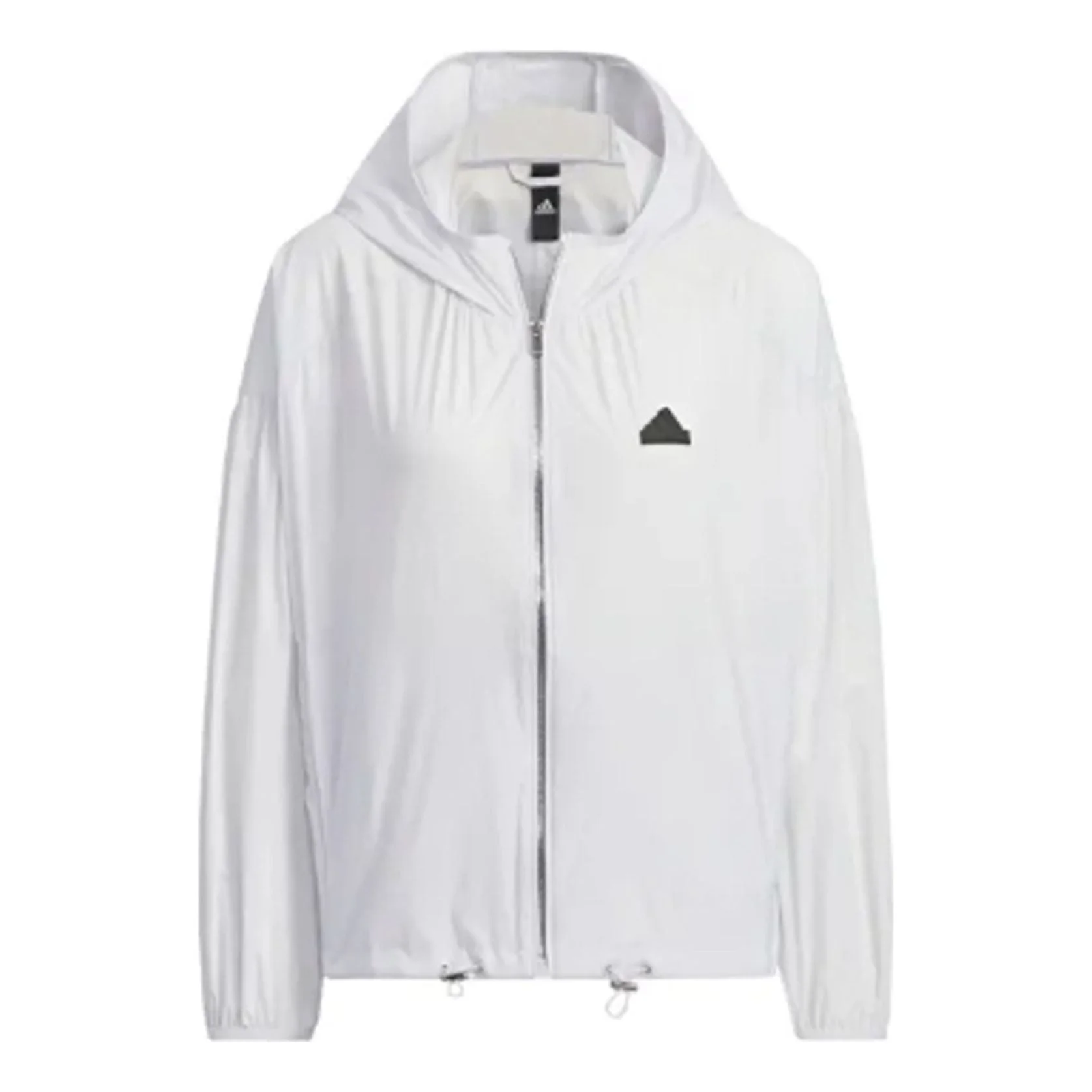 (WMNS) adidas Tech UPF Hooded Jacket 'White' IM8835 - 1