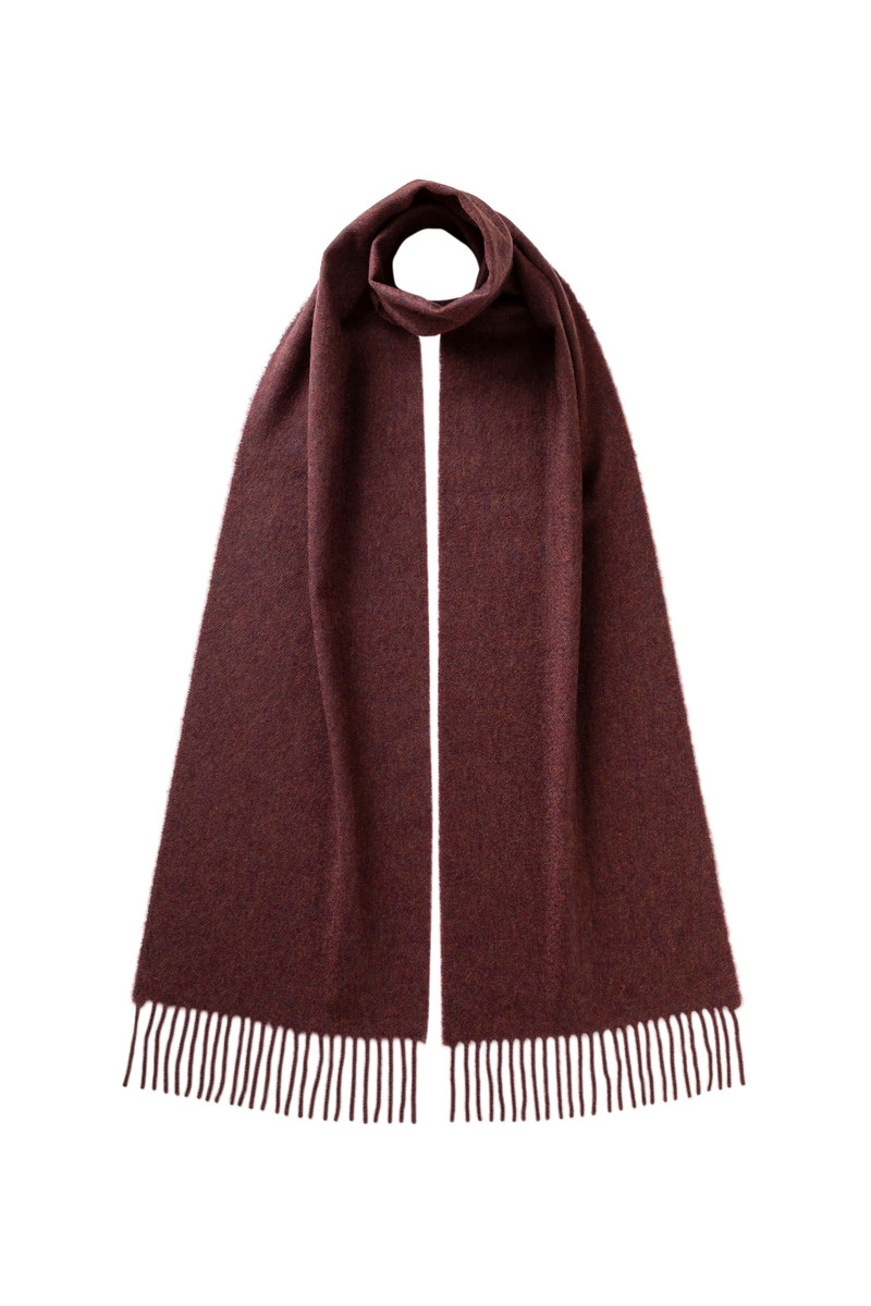 Purple Cashmere Scarf 1