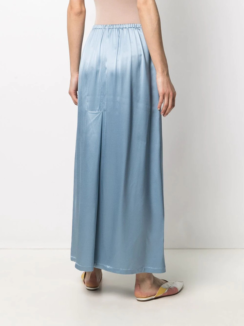 panelled high-waisted skirt 4