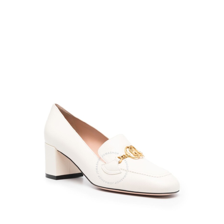 Bally - Bally Ellyane 50mm Almond-Toe Leather Pumps, Brand Size 40 ( US Size 9.5 ) - 2