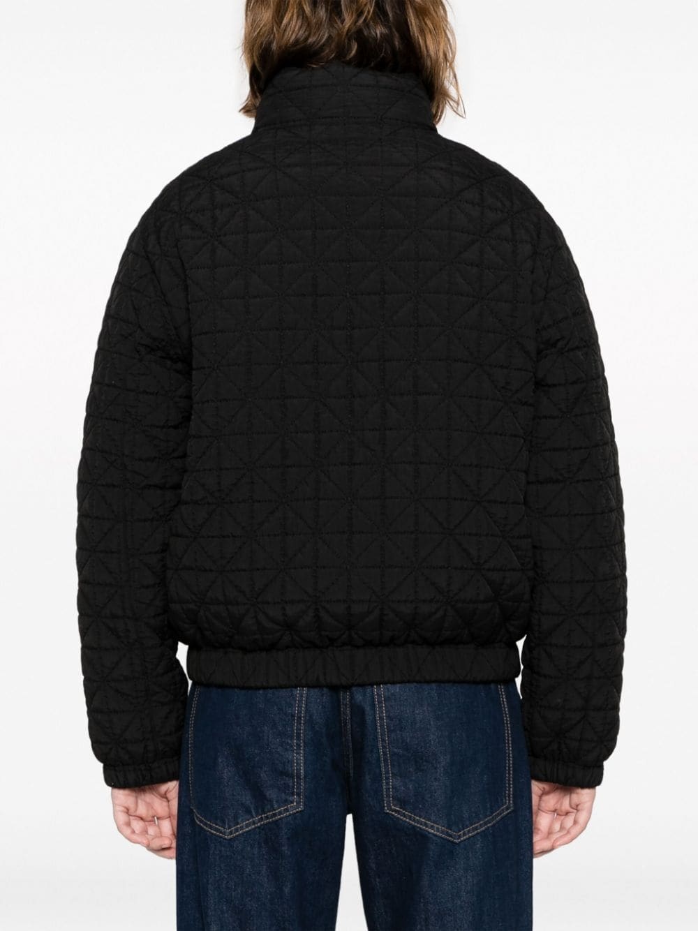 Sashiko Stitch puffer jacket - 4