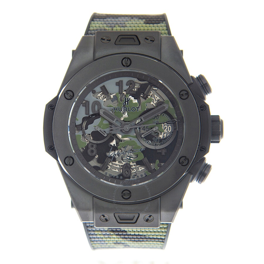 Hublot Big Bang Camo Yohji Yamamoto Chronograph Automatic Green Dial Men's Watch 411.CI.0114.RX.YOY2 - 2
