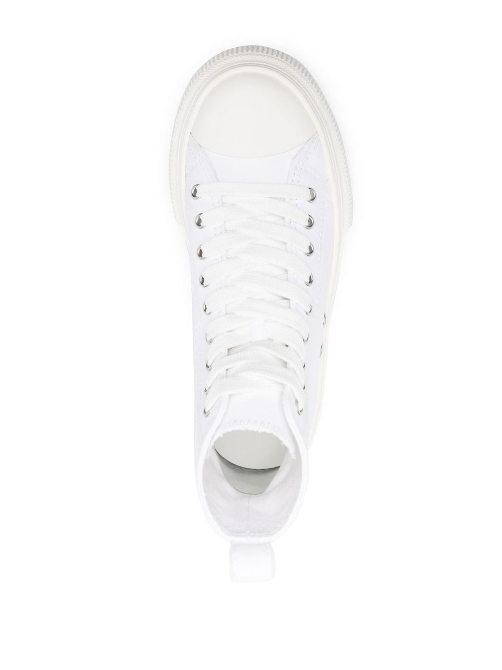 platform-sole high-top sneakers - 4