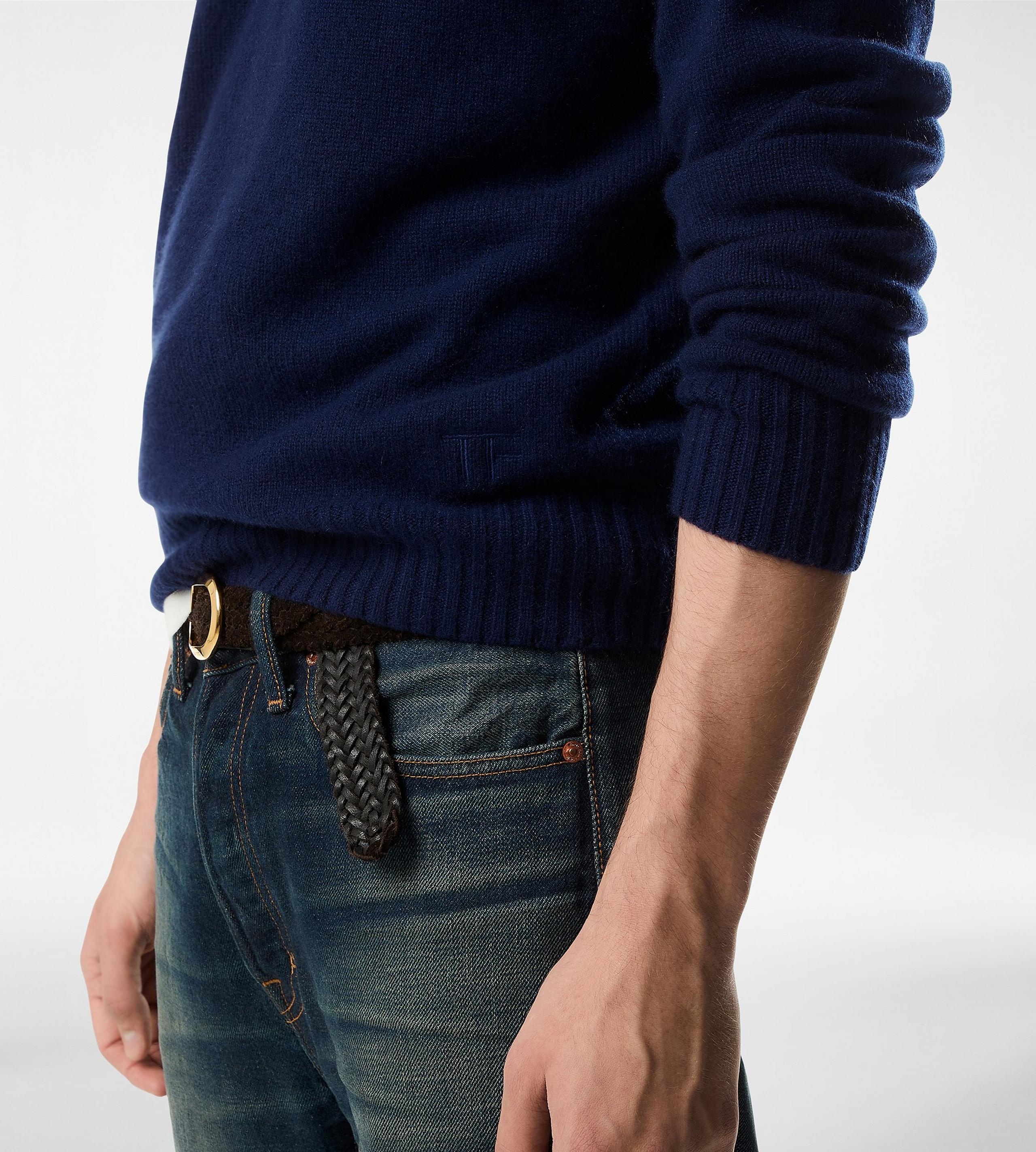 SEAMLESS CASHMERE CREWNECK - 2