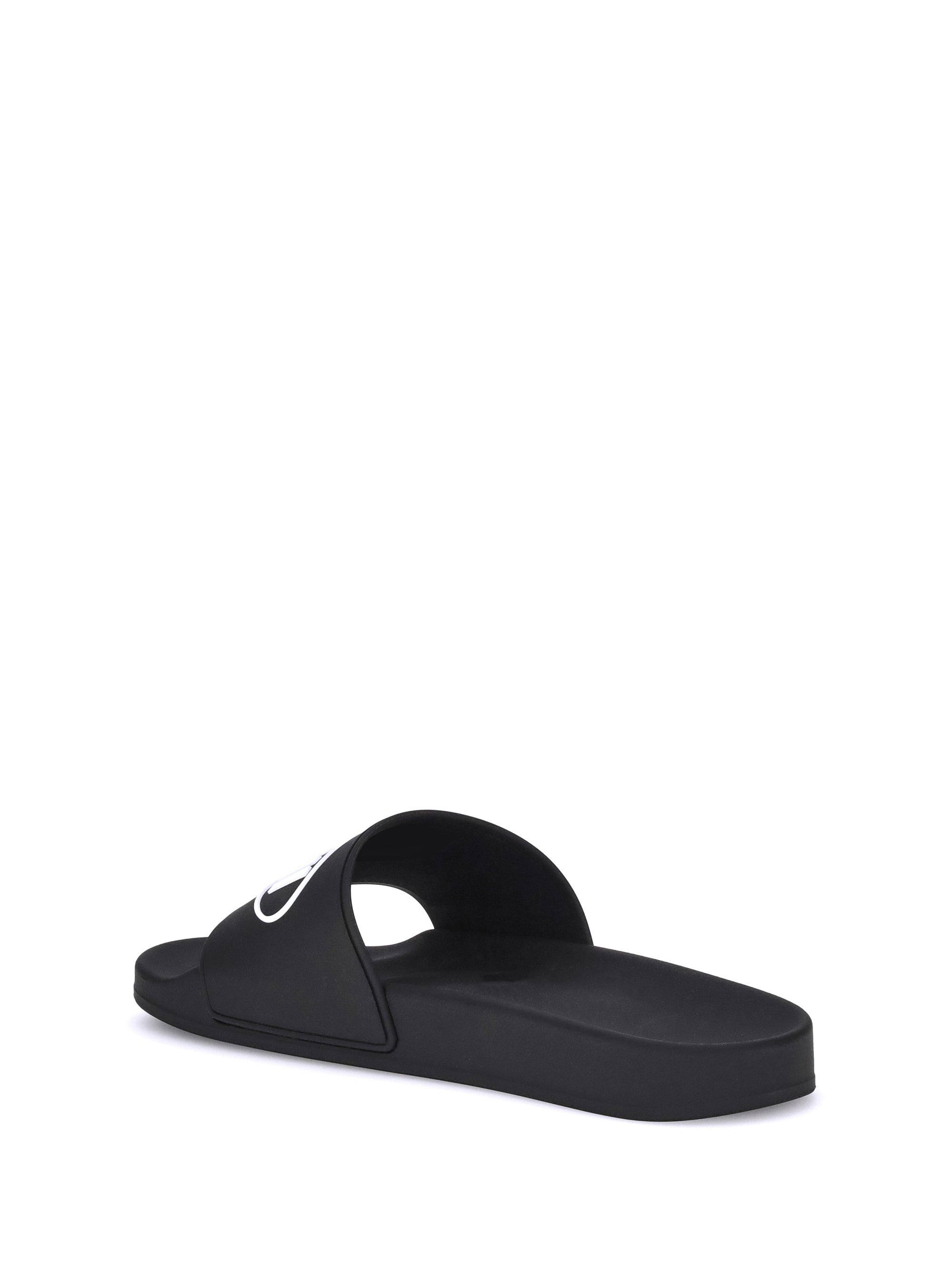 Balenciaga Men Rubber Slippers - 3