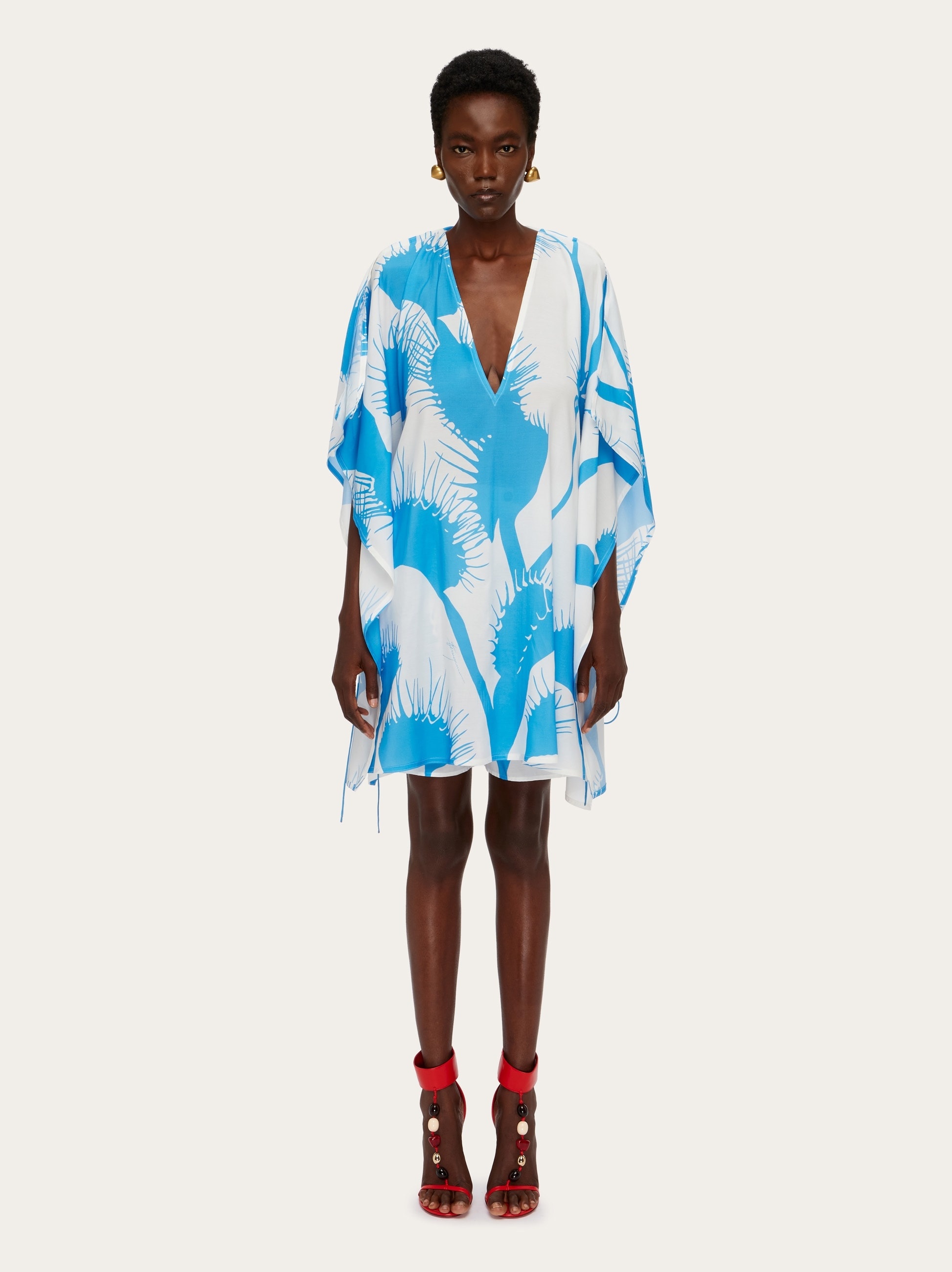 Venus print kaftan - 7