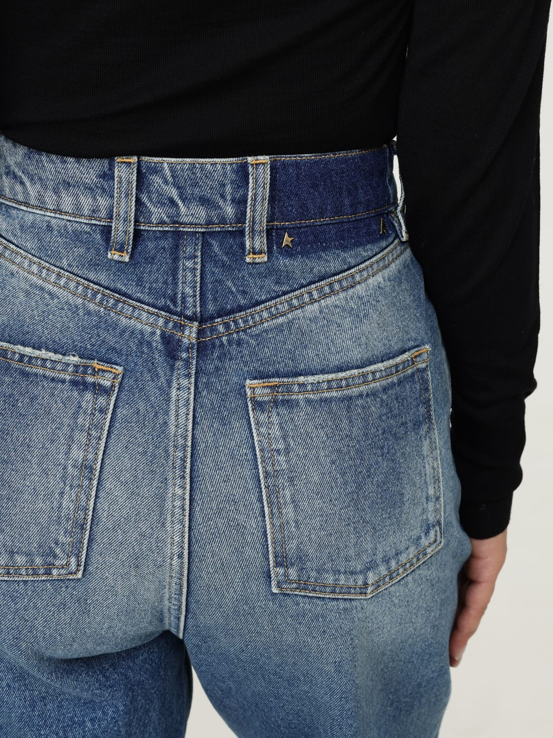 Golden Goose jeans in cotton blend - 5
