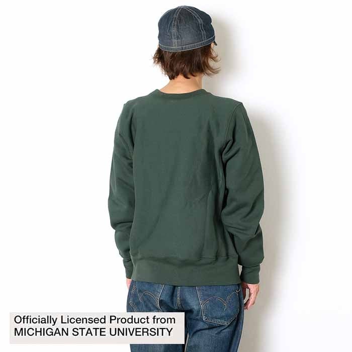 REVERS WEAVE CREW NECK SWEATSHIRT - MICHIGAN STATE - C5-A007 - 10
