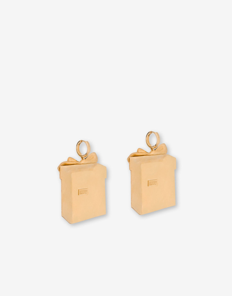 Moschino METAL DANGLE EARRINGS outlook